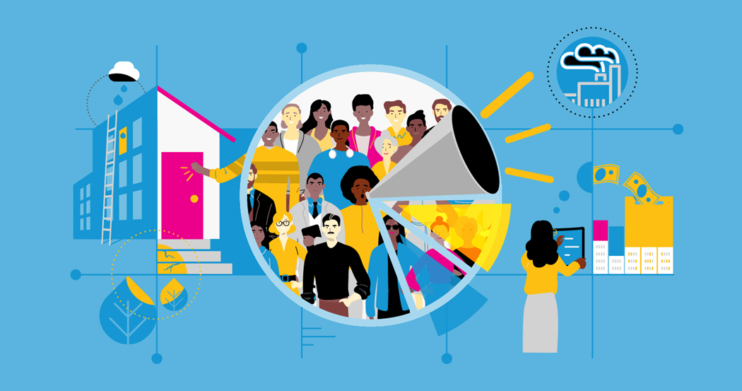 illustration photo of people organizing