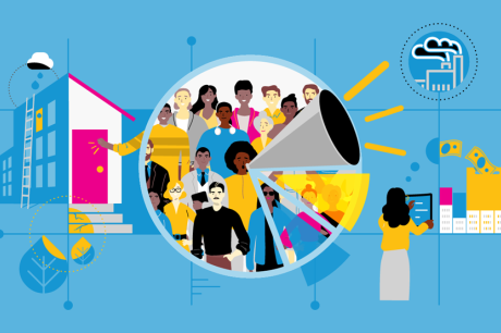 illustration photo of people organizing